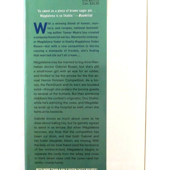 As The World Churns By Tamar Myers 2008 Pennsylvania Dutch Mystery Recipes HBDJ - Picture 3 of 5